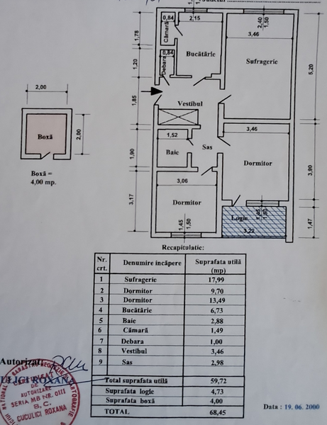 Drumul Taberei, Valea Oltului, vanzare 3 camere, decomandat, P/4.